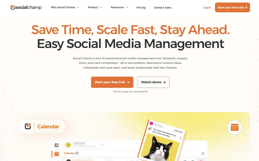 8 Best Social Media Marketing Tools for Businesses 17 Social Champ