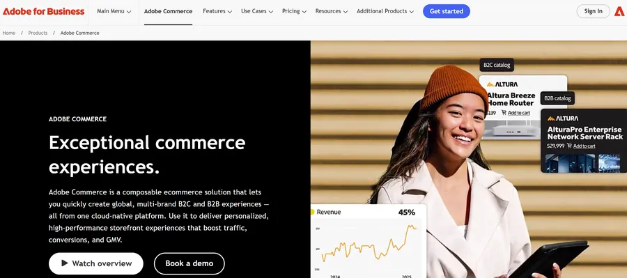 8 Best B2B Commerce Platforms to Unlock New Revenue 11 Adobe Commerce