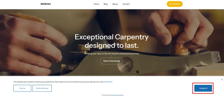 WPLP Compliance Platform Review: An All-in-One Privacy Solution for WordPress 24 Finish and Check