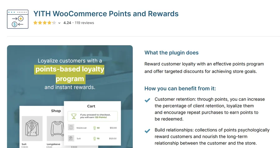 7 Proven WooCommerce Points and Rewards Plugin That Actually Work 11 YITH WooCommerce Points and Rewards