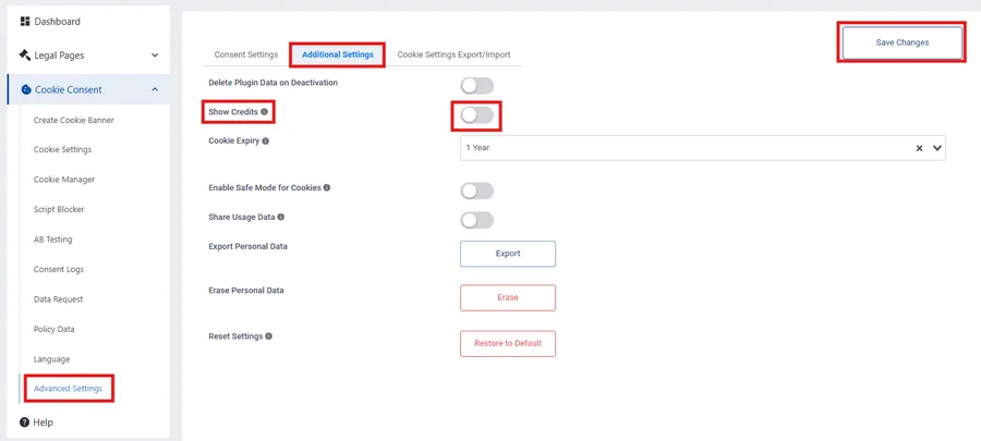 WPLP Compliance Platform Review: An All-in-One Privacy Solution for WordPress 31 b14 remove branding