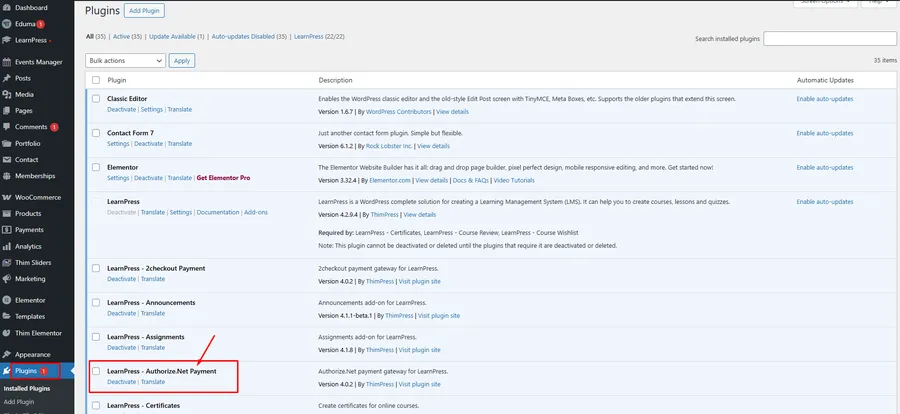How To Use Authorize.net in Eduma? 8 LearnPress - Authorize.net Payment