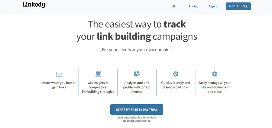 Top 7 SemRush Alternatives 12 Linkody