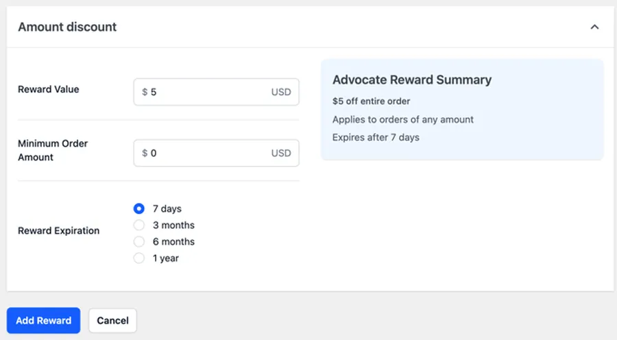 How to Setup a WooCommerce Rewards Program in Minutes 26 rewardswp amount discount options