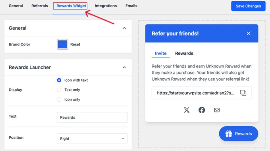 How to Setup a WooCommerce Rewards Program in Minutes 27 rewardswp rewards widget 1