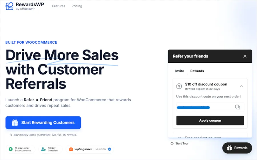 How to Setup a WooCommerce Rewards Program in Minutes 21 RewardsWP plugin
