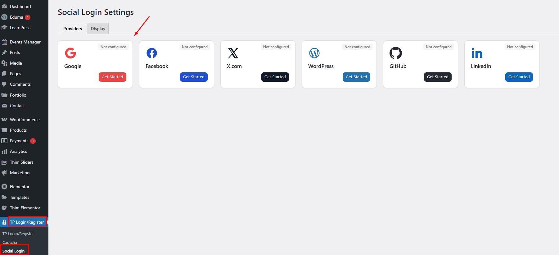 Instructions for downloading, installing and configuring plugin TP social 21 302