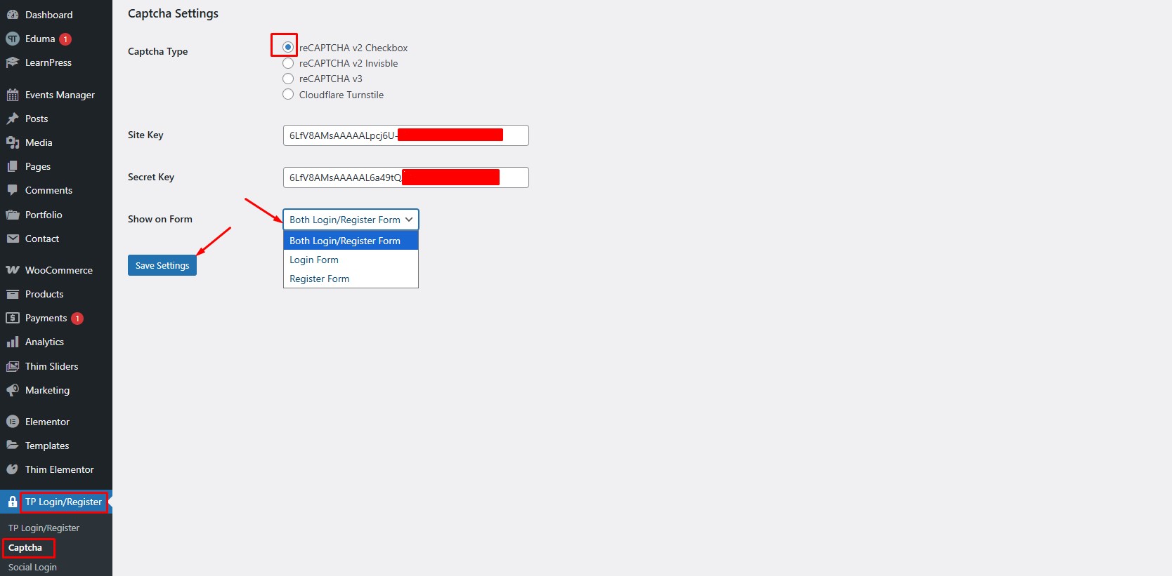 Instructions for downloading, installing and configuring plugin TP social 25 307