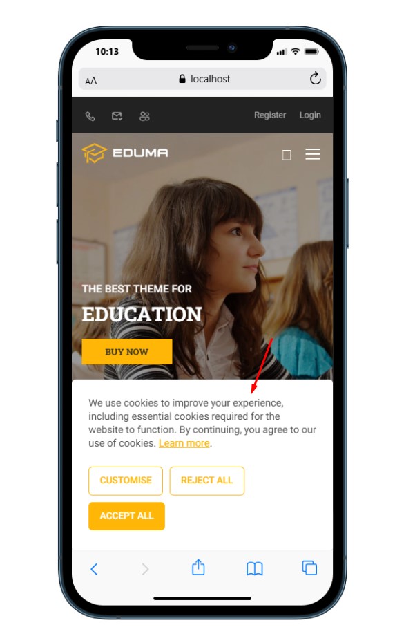 How to use GDPR feature - Cookie Consent 19 325