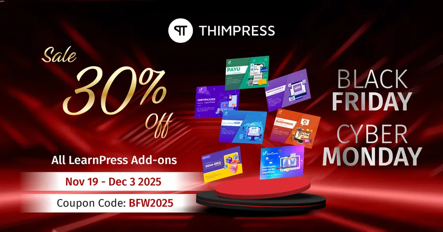 learnpress add ons discount bfcm