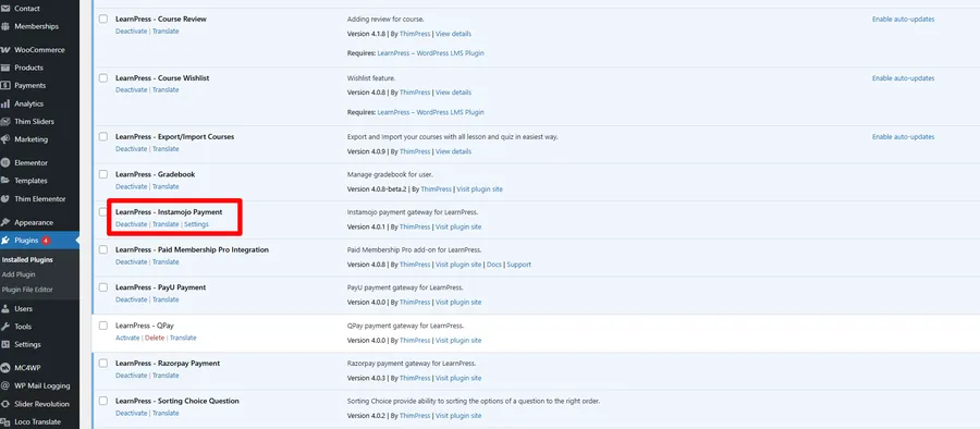 How to Use Instamojo in Eduma: A Step-by-Step Guide 9 LearnPress - Instamojo Payment