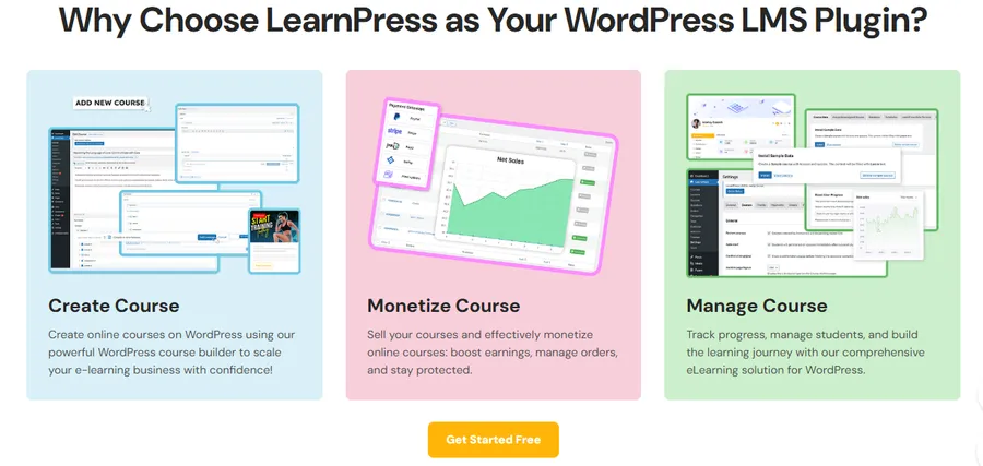 LearnPress Review: Is It the Best Free WordPress LMS Plugin? 2 LearnPress Key Features