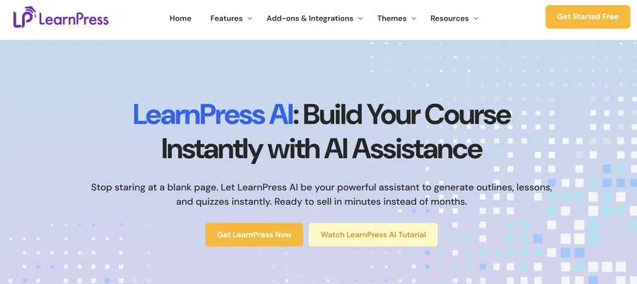Best AI Course Creator WordPress Tools 13 LearnPress AI