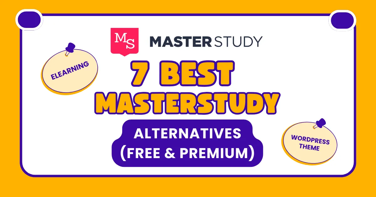 7 Best MasterStudy Alternatives (Free & Premium Picks)