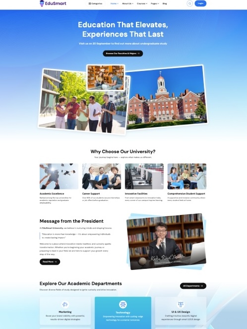 full demo university