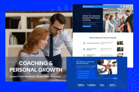 Coaching Center - Free Education WordPress Block Theme