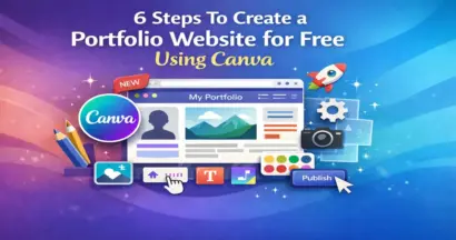How To Create a Portfolio Website for Free Using Canva?