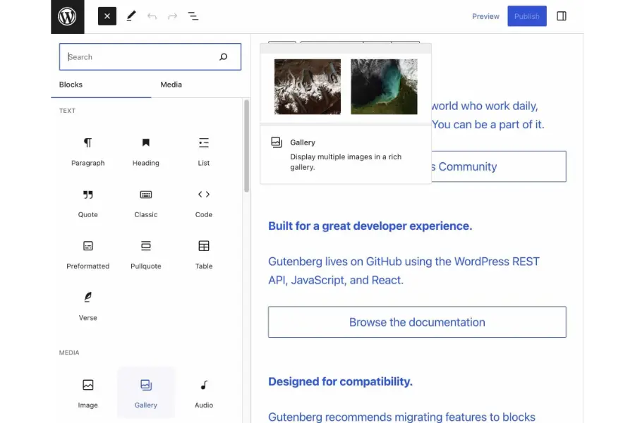 Gutenberg vs Elementor: Which Page Builder Is Better? 12 Gutenberg’s drag-and-drop functionality