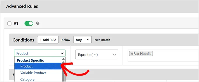 How to Set WooCommerce Order Limits? (Free) 12 Set a Rule Condition