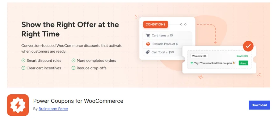 Power Coupons for WooCommerce