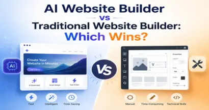 AI Website Builder vs Traditional Website Builder