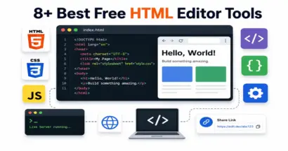 8+ Best Free HTML Editor Tools 13 Best Free HTML Editor Tools