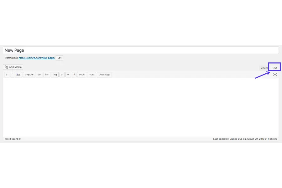 Embedding Google Form in WordPress Classic Editor