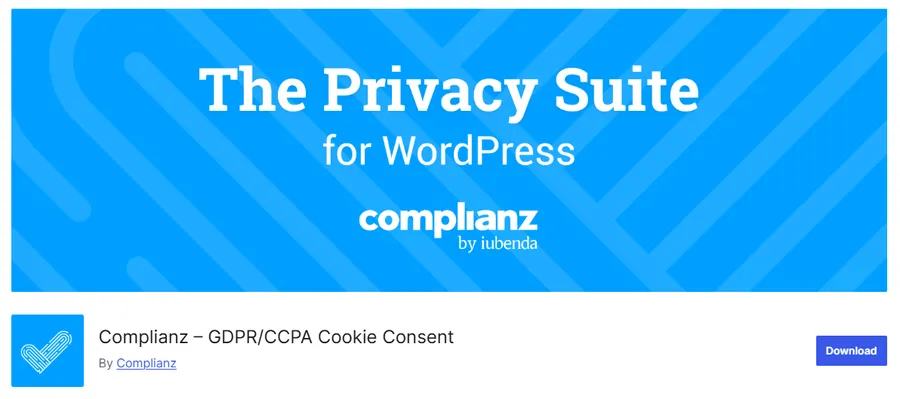 9+ Best WordPress Cookie Consent Plugins Compared 13 Complianz – GDPR/CCPA Cookie Consent