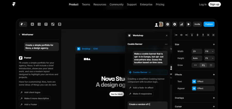 Framer AI