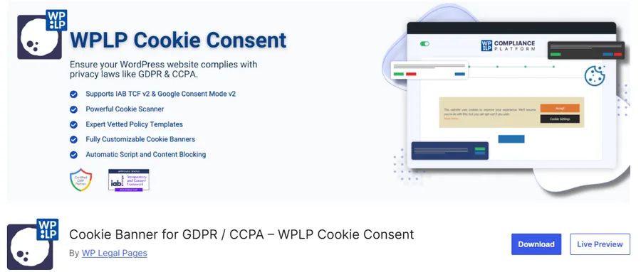 9+ Best WordPress Cookie Consent Plugins Compared 11 Cookie Banner for GDPR / CCPA – WPLP Cookie Consent