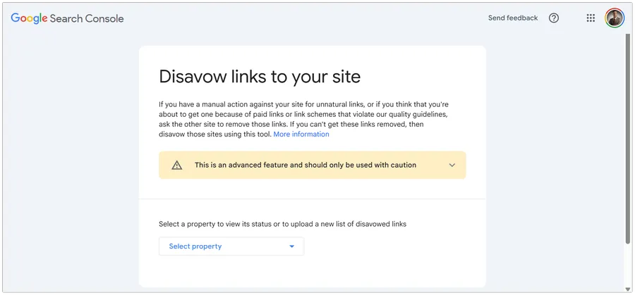Google's Disavow Tool