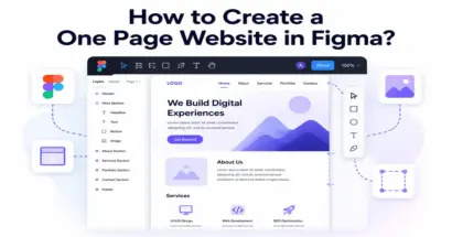 How to Create a One Page Website in Figma?