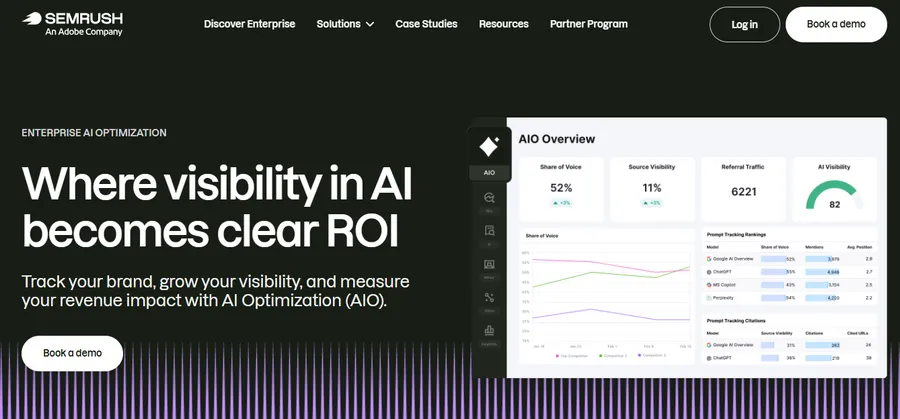 7+ Best AI Visibility Tools (Compared & Reviewed) 11 Semrush AIO