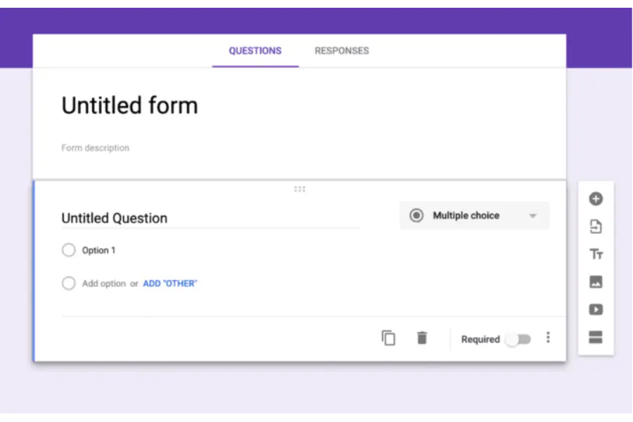 Setting up your Google Form