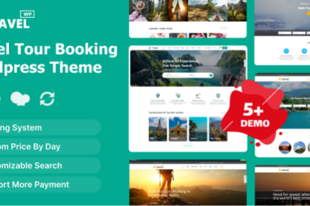Travel - Tour Booking WordPress Theme