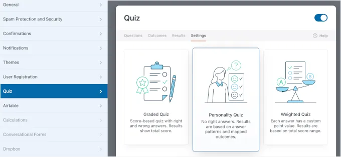 How to Create a Product Quiz in WordPress with WPForms? 19 Personality Quiz