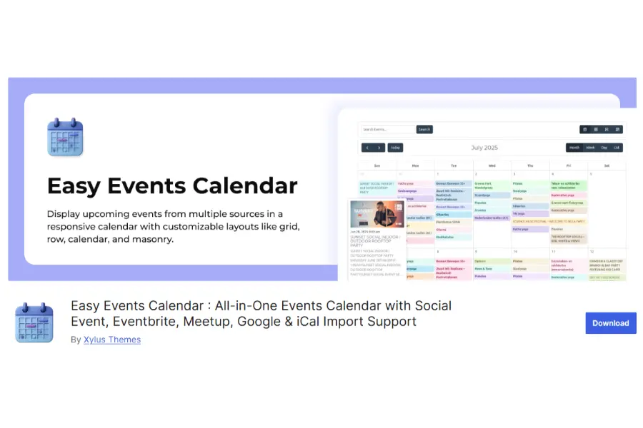 All-in-One Event Calendar
