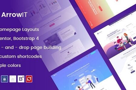 ArrowIT - Technology, Digital Transformation WordPress Theme