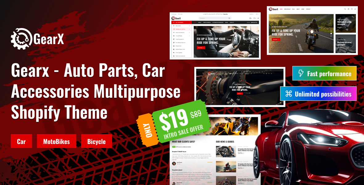Gearx - Auto Parts, Motorcycle, Vehicles Shopify Theme 1 Gearx - Auto Parts, Motorcycle, Vehicles Shopify Theme