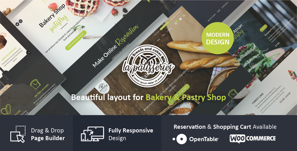 Cake & Bakery WordPress Theme 1 Cake & Bakery WordPress Theme