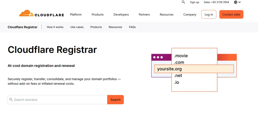 Cloudflare Registrar