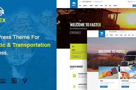 FastEx - Logistics WordPress Theme