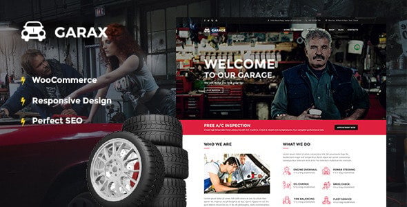Garax - Automotive WordPress Theme 1 Garax - Automotive WordPress Theme