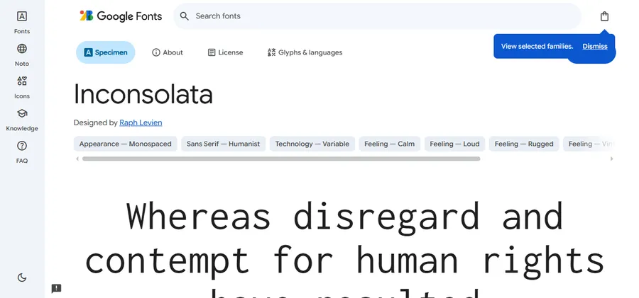 Inconsolata