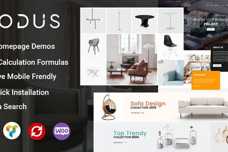 Modus - Modern Furniture WooCommerce Theme