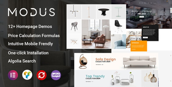 Modus - Modern Furniture WooCommerce Theme 1 Modus - Modern Furniture WooCommerce Theme