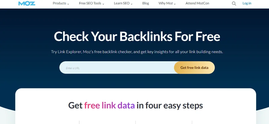 Moz Link Explorer