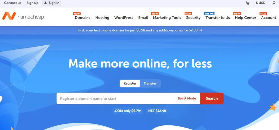 Namecheap