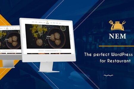 NEM - Restaurant WordPress Theme