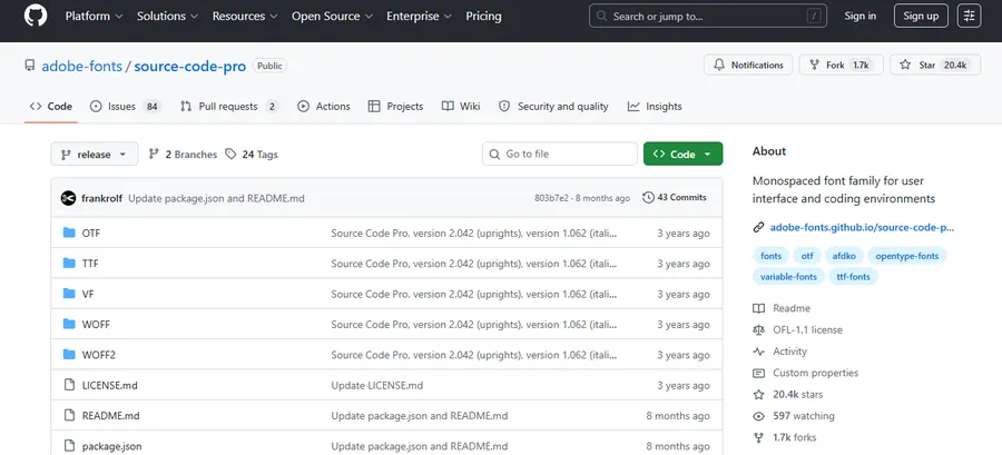 Source Code Pro